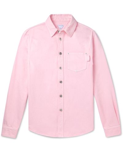 Bottega Veneta Denim Shirt - Pink