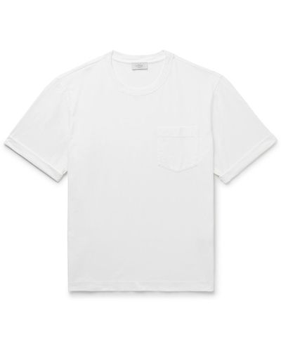 Altea Cotton-jersey T-shirt - White