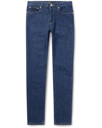 A.P.C. Petit New Standard Slim-fit Jeans - Blue