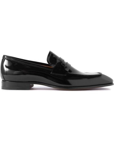 Tom Ford Bailey Patent-leather Penny Loafers - Black