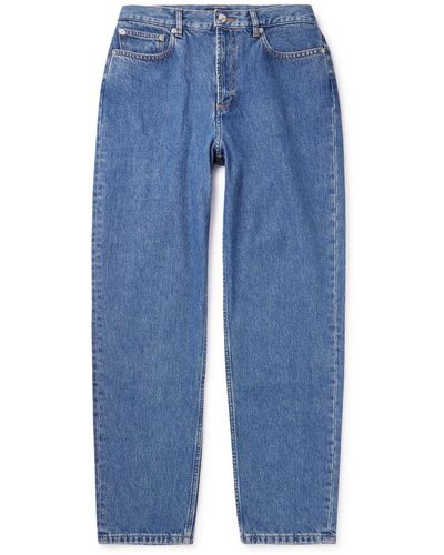 A.P.C. Martin Straight-leg Jeans - Blue