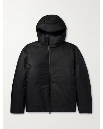 Norse Projects Pasmo Ripstop Hooded Down Jacket - Black