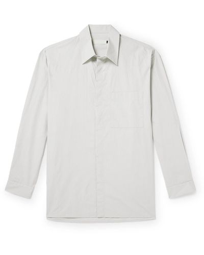Amomento Cotton-poplin Shirt - White