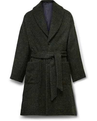 mens shawl collar peacoat
