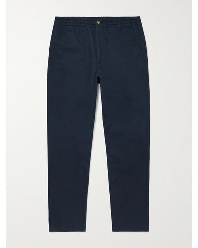 Polo Ralph Lauren Pantaloni in twill di cotone stretch - Blu
