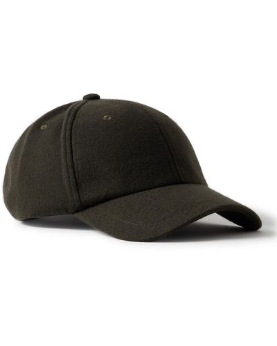 Rag & Bone Takisada Virgin Wool-blend Baseball Cap - Black