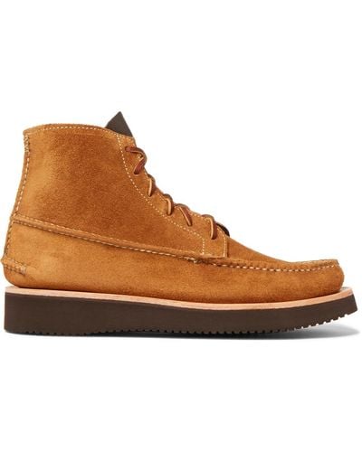 Yuketen Maine Guide Suede Boots - Brown