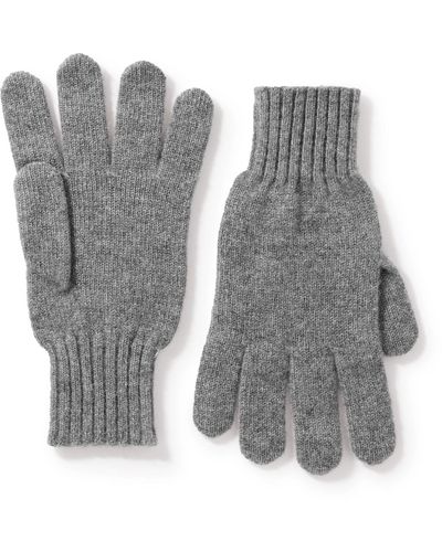 Rubinacci Cashmere Gloves - Gray
