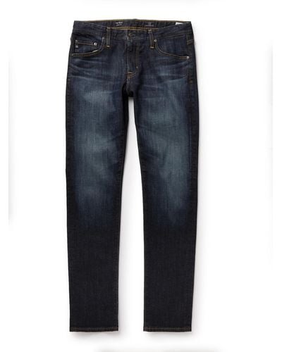 AG Jeans Tellis Slim-fit Denim Jeans - Blue