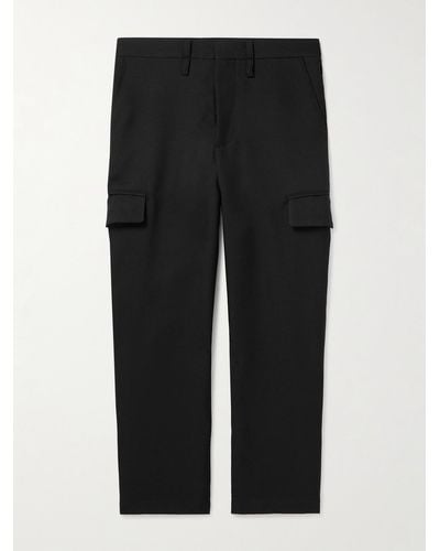 WTAPS Straight-leg Twill Cargo Trousers - Black