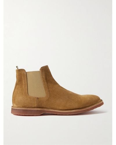 Officine Creative Kent Suede Chelsea Boots - Brown
