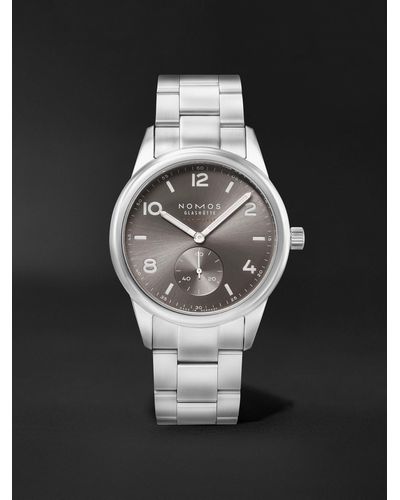 Nomos Club Sport Neomatik Automatic 39.5mm Stainless Steel Watch - Black