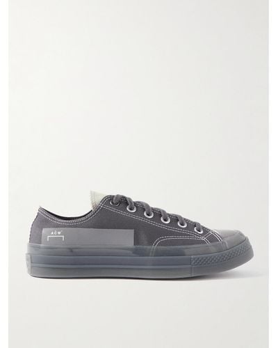 Converse A-COLD-WALL* Chuck 70 Sneakers aus Canvas mit Gummibesatz - Grau