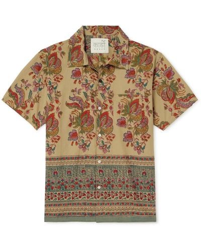 Kardo Chintan Floral-print Cotton Shirt - Multicolor