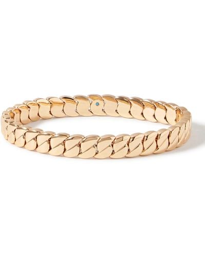 Roxanne Assoulin Curbed Gold-tone Bracelet - Metallic