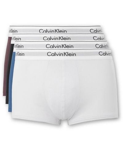 Calvin Klein Five-pack Stretch-jersey Boxer Briefs - Gray