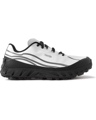Norda 002 Rubber-trimmed Dyneema® Trail Running Sneakers - Black