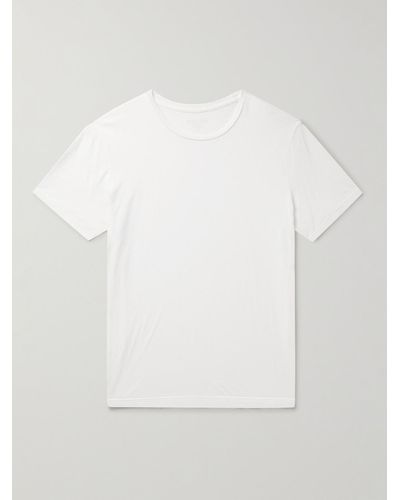 Alex Mill T-shirt in jersey di cotone Mercer - Bianco