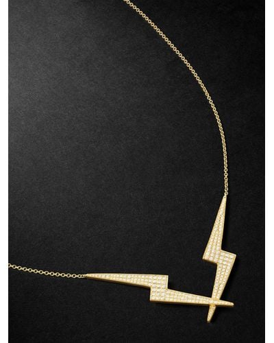 Anita Ko Gold Diamond Necklace - Black