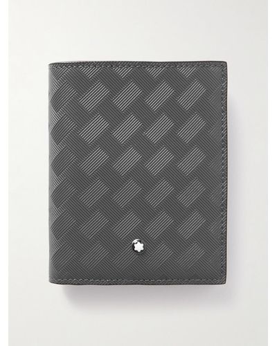 Montblanc Extreme 3.0 Cross-grain Leather Billfold Wallet - Grey