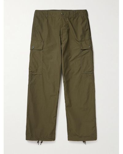 Beams Plus Straight-leg Cotton-ripstop Trousers - Green