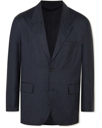Dunhill Drill Suit Jacket - Blue
