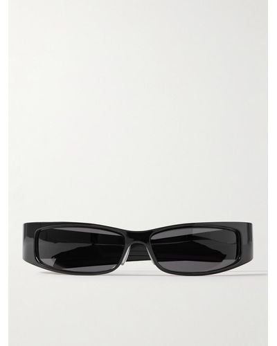 Givenchy Sonnenbrille mit rechteckigem Rahmen aus Azetat - Weiß