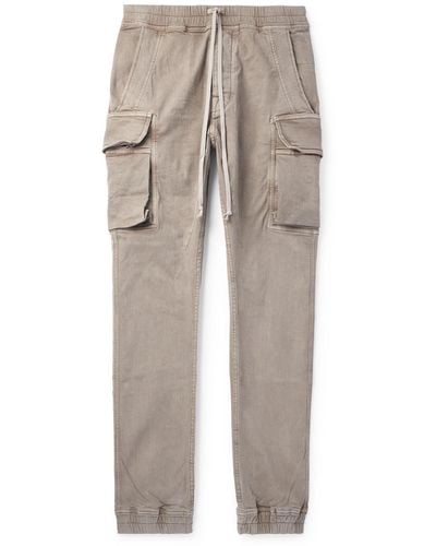 Rick Owens Mastodon Slim-fit Tapered Jeans - Gray