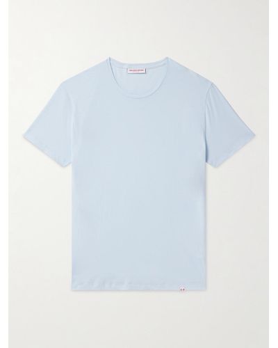 Orlebar Brown Ob-t Slim-fit Cotton-jersey T-shirt - Blue