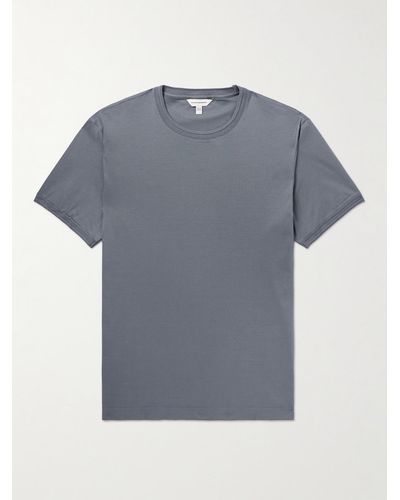 Club Monaco Refined Cotton-jersey T-shirt - Grey