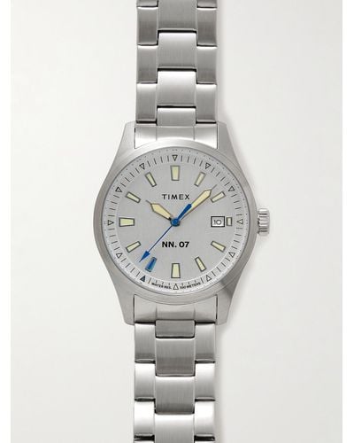 NN07 Timex Expedition North Field Post 36mm Stainless Steel Watch - Grey