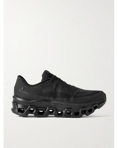 On Shoes Post Archive Facti Cloudmster 2 Rubber-trimmed Mesh Running Trainers - Black