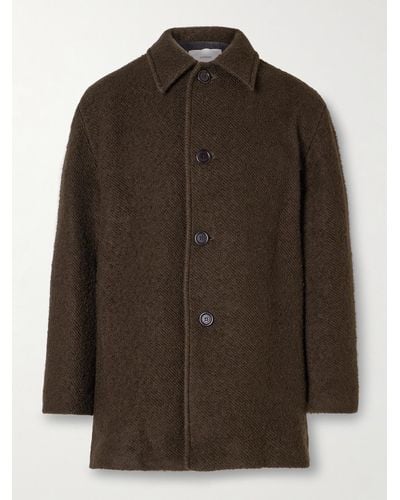 Amomento Wool-blend Coat - Brown