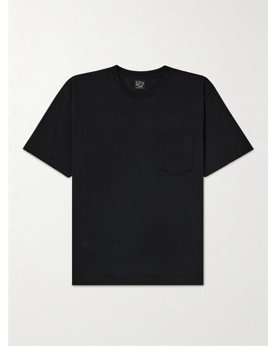 Orslow Cotton-jersey T-shirt - Black