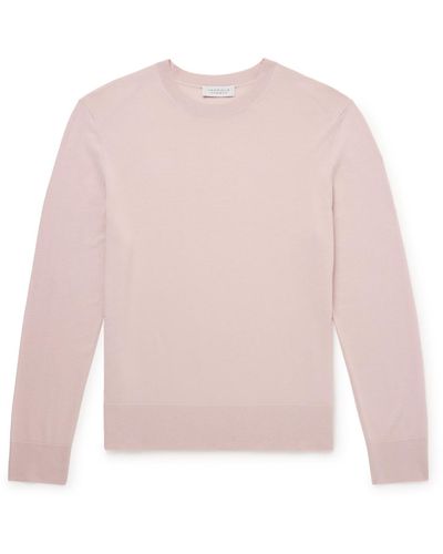 Gabriela Hearst Palco Merino Wool Sweater - Pink
