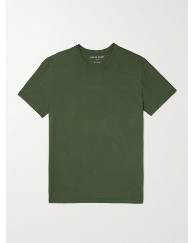 Derek Rose Basel 15 Stretch-modal T-shirt - Green
