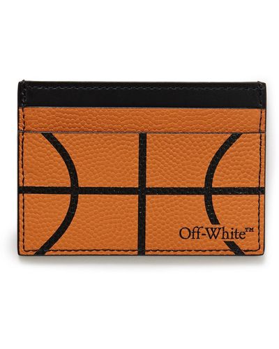 Off-White c/o Virgil Abloh Off- Basket Ball Card Holder - Orange