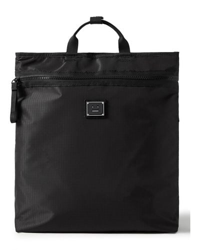 Acne Studios Recycled Ripstop Backpack - Black