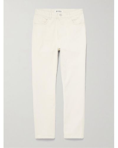Rohe Straight-leg Jeans - Natural