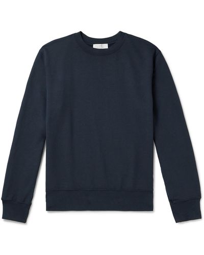 Save Khaki Supima Cotton-jersey Sweatshirt - Blue