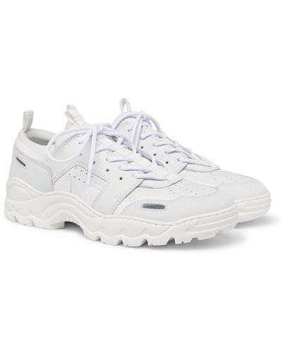 Ami Paris White Running Lucky 9 Sneakers