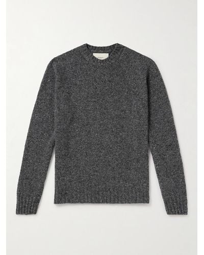James Purdey & Sons Pullover in cashmere Donegal - Grigio