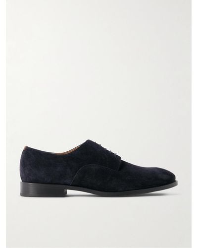 Paul Smith Suede Oxford Shoes - Blue