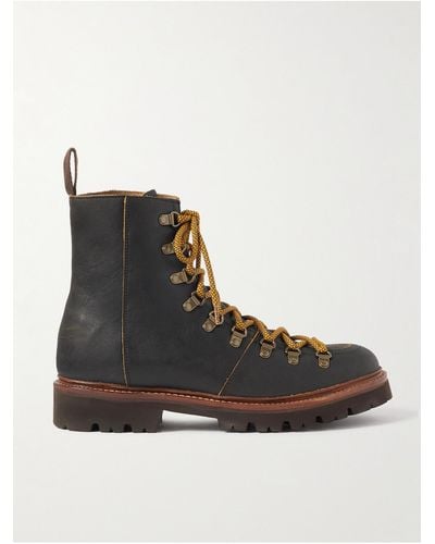 Grenson Brady Leather Boots - Black