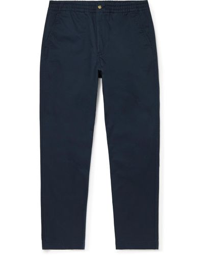 Polo Ralph Lauren Stretch Cotton-twill Pants - Blue