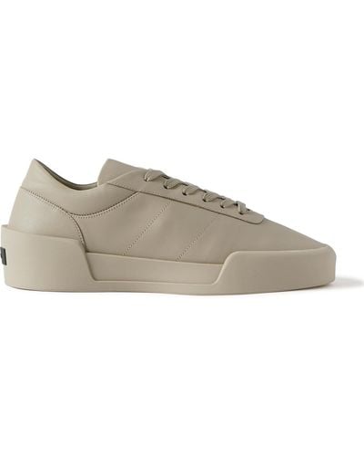 Fear Of God Aerobic Low Leather Sneakers - Brown