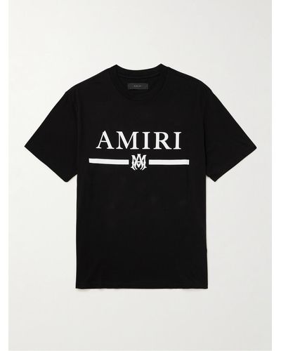 Amiri Ma Bar Logo T-shirt - Black