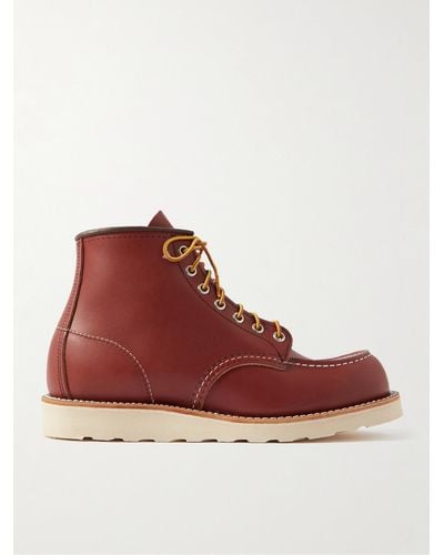 Red Wing Stivaletti in pelle 875 Classic Moc - Rosso