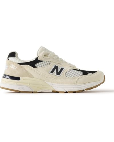 New Balance 993 Suede - White