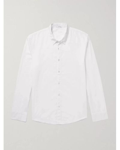 James Perse Cotton-poplin Shirt - White